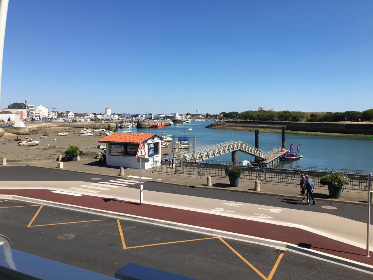 Vue Panoramique Port Et Ocean Apartment Saint Gilles Croix de vie Luaran gambar