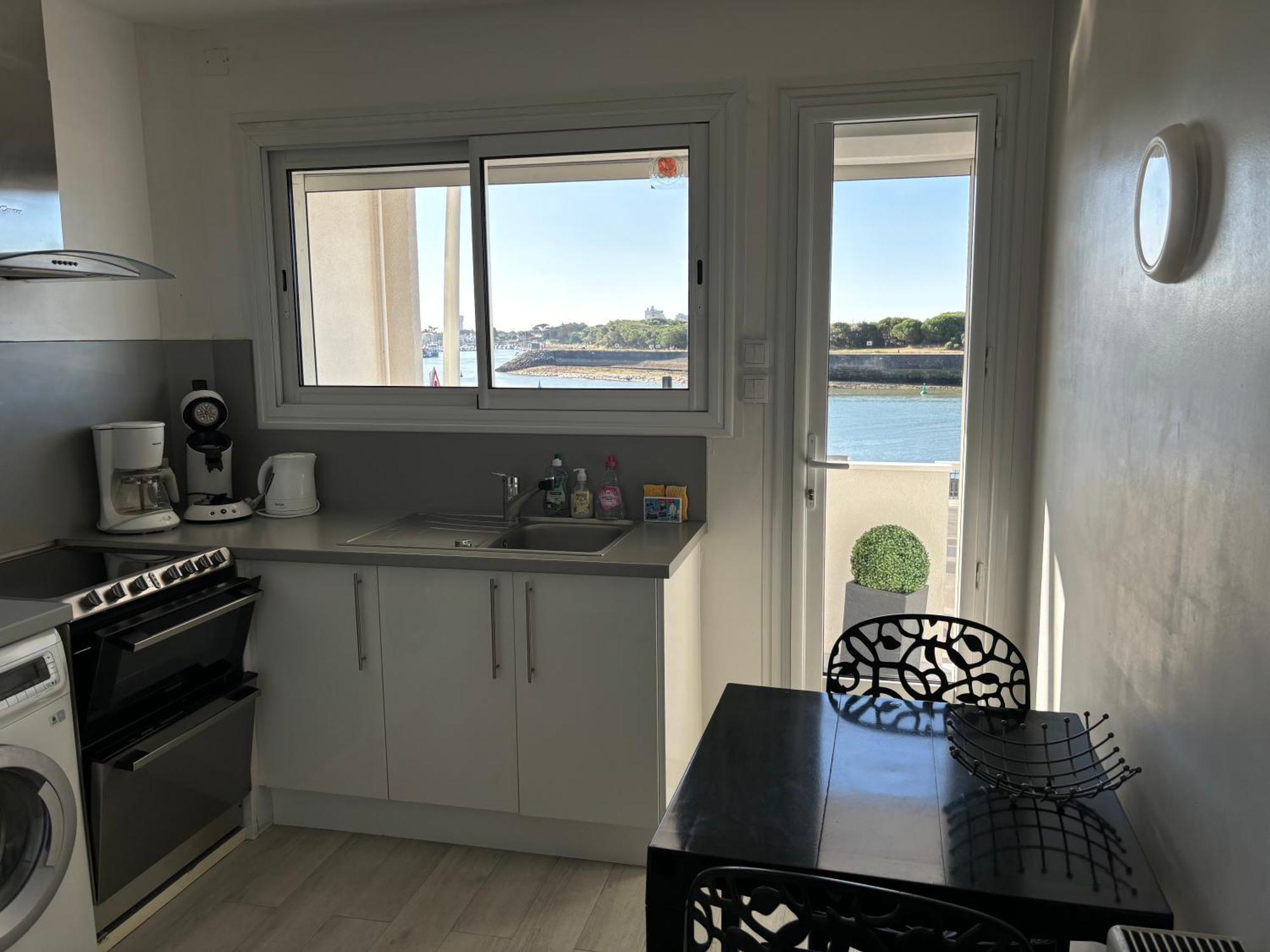 Vue Panoramique Port Et Ocean Apartment Saint Gilles Croix de vie Luaran gambar